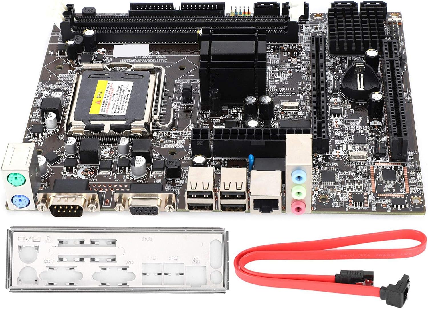 Motherboard LGA 775 DDR3 for Intel G41 Chipset Dual Channel Desktop Computer Mainboard Support IDE Port - T