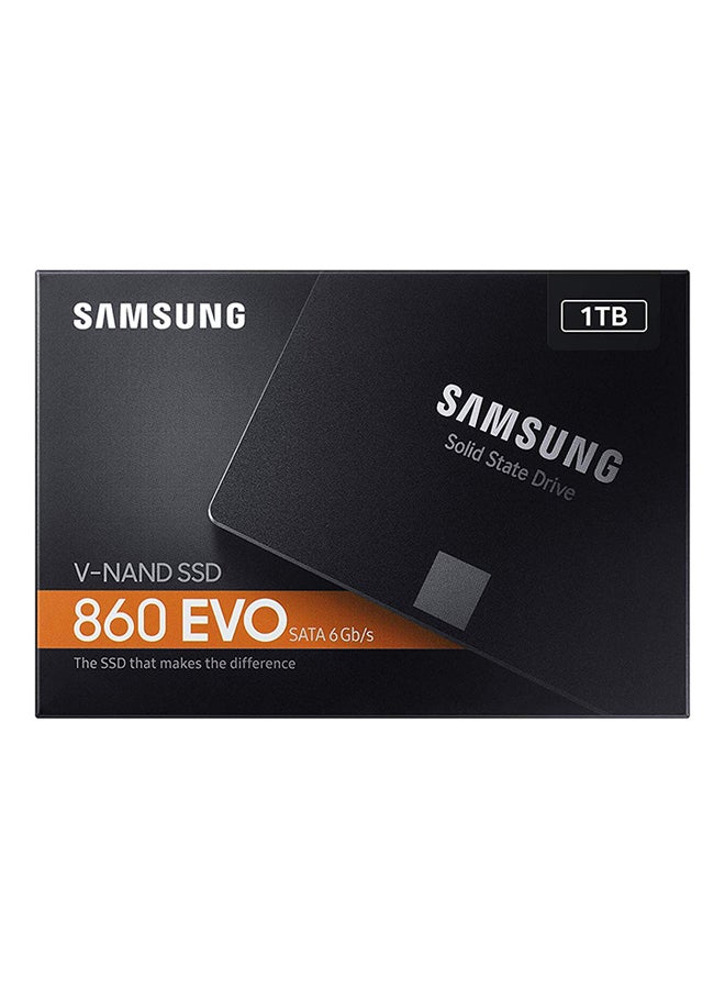 860 EVO SATA III Internal SSD Black - 1 TB Black