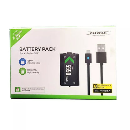 DOBE Controller Battery Pack 5550mAh Rechargeable Battery Packt USB C Charging Cable For Xbox One For Xbox Series