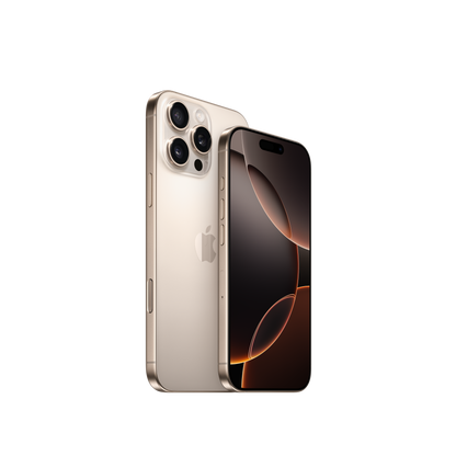 iPhone 16 Pro Max 256GB Desert Titanium 5G With FaceTime - Middle East Version