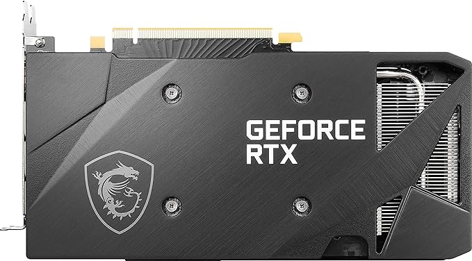 MSI Gaming GeForce RTX 3060 12GB 15 Gbps GDRR6 192-Bit HDMI/DP PCIe 4 Torx Twin Fan Ampere OC Graphics Card (RTX 3060 Ventus 2X 12G OC)