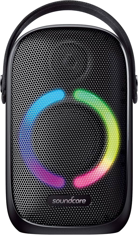 Anker soundcore rave neo portable bluetooth speaker with lights - black - 18 months local warranty