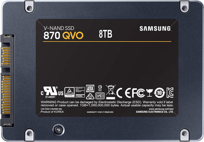 Samsung 1TB 870 QVO Internal SSD - MZ-77Q1T0BW - T