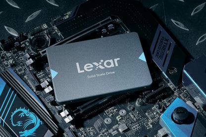 Lexar NQ100 2.5” SATA III (6Gb/s) 240GB SSD, Up to 550MB/s Read Solid State Drive, Internal SSD for Laptop, Desktop Computer/PC (LNQ100X240G-RNNNG)