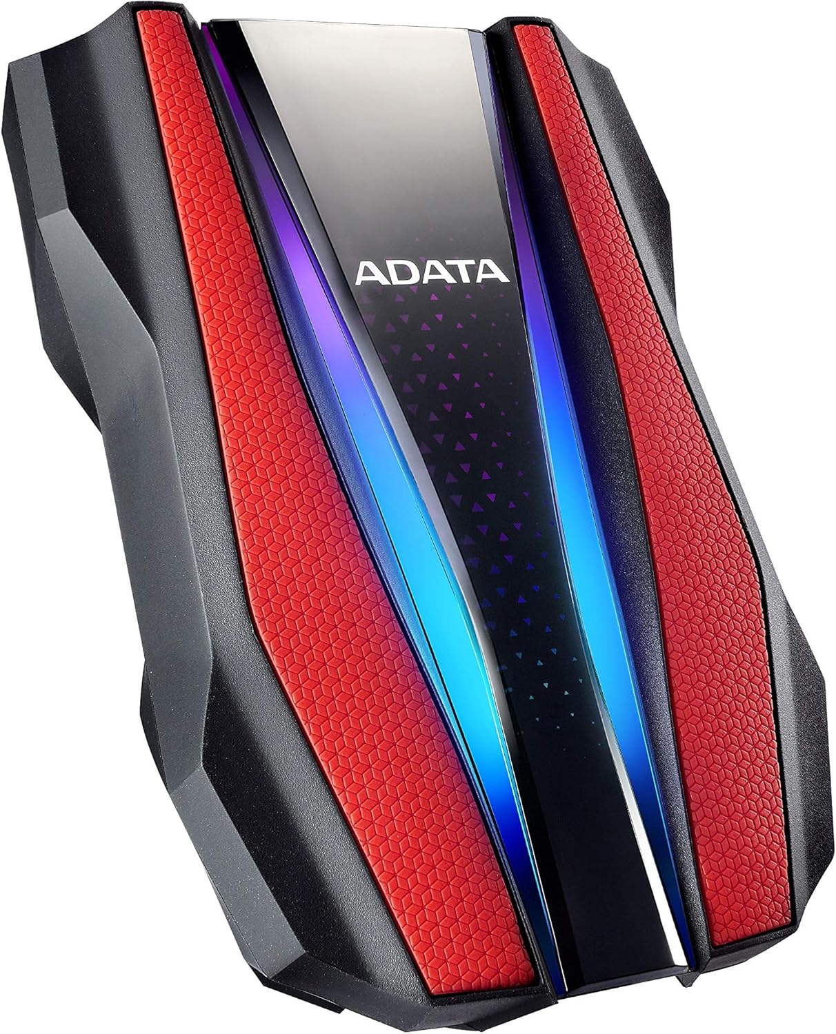 ADATA HD770G - 2TB External Hard Drive with USB 3.2 Gen.1, IP68 Protection, Red, AHD770GG, 2TB