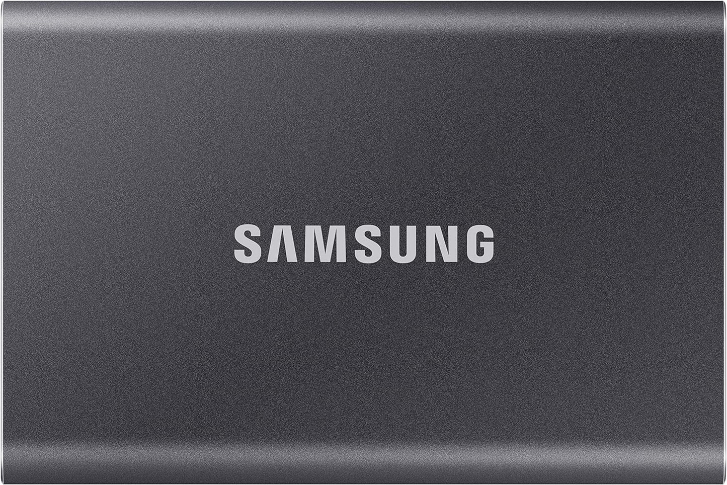 Samsung T7 Portable SSD - 1 TB - USB 3.2 Gen.2 External SSD Titanium Grey (MU-PC1T0T/WW)