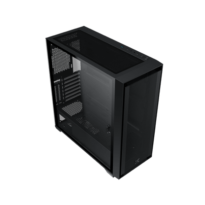 XIGMATEK Anubis Pro Mesh ARGB With 3x 120 mm + 1x 120mm ARGB Fans — EATX,U3x1+U2x2,Left Magnetic TG,3PCS 140mm X40A & 1PC 120mm X20A & ARGB PCB - EN7135 - T