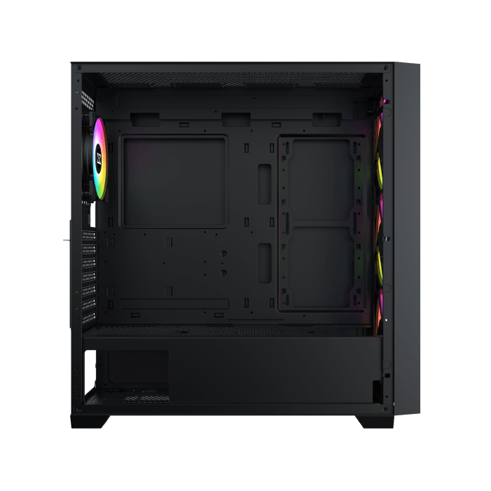 XIGMATEK Anubis Pro Mesh ARGB With 3x 120 mm + 1x 120mm ARGB Fans — EATX,U3x1+U2x2,Left Magnetic TG,3PCS 140mm X40A & 1PC 120mm X20A & ARGB PCB - EN7135 - T