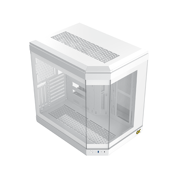 XIGMATEK CUBI Arctic — WH, EATX, U3x1+Type C, 3PCS TG, 6PCS Z20A Arctic & Galaxy II Fan Control Kit - T
