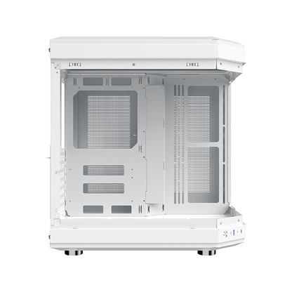XIGMATEK CUBI Arctic — WH, EATX, U3x1+Type C, 3PCS TG, 6PCS Z20A Arctic & Galaxy II Fan Control Kit - T