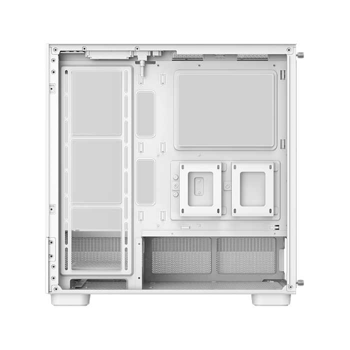 XIGMATEK Endorphin Air Arctic V2 — WH,EATX,U3x2&Type C,Mesh PSU Shroud,2PCS Seamless TG,4PCS S20A Arctic&Galaxy II Box & Remote - T