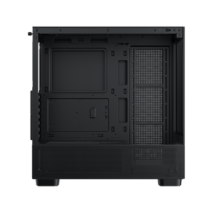 XIGMATEK Endorphin Air V2 Black With 4 ARGB Fans — EATX,U3x2&Type C,Mesh PSU Shroud,2PCS Seamless TG,4PCS S20A&Galaxy II Box & Remote - EN41822 - T