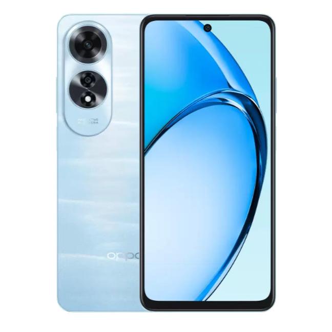 OPPO A60 256GB 8GB, Android Smartphone Ripple Blue, 14.0 Colour OS Version, 45W Super VOOC Flash Charge