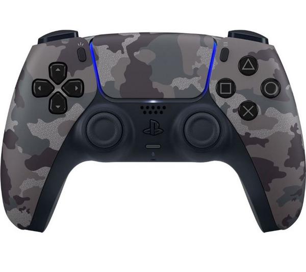 PlayStation 5 Disc Slim Console With Extra Grey Camouflage Controller And FC 24