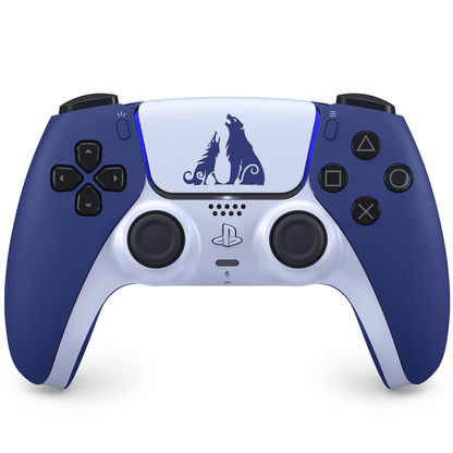 DualSense Wireless Controller for PlayStation 5 (God Of War Edition Blue)