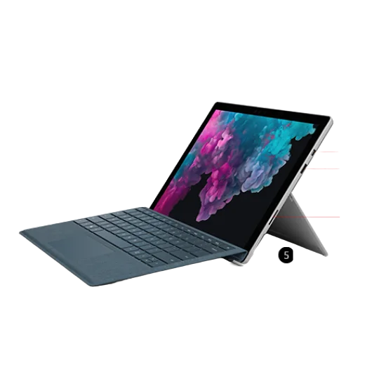 Laptop Tablet Microsoft Surface PRO 6+ i5 8350U Touch 8GB Ram 256GB NVME - T