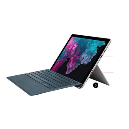 Laptop Tablet Microsoft Surface PRO 6+ i5 8350U Touch 8GB Ram 256GB NVME - T