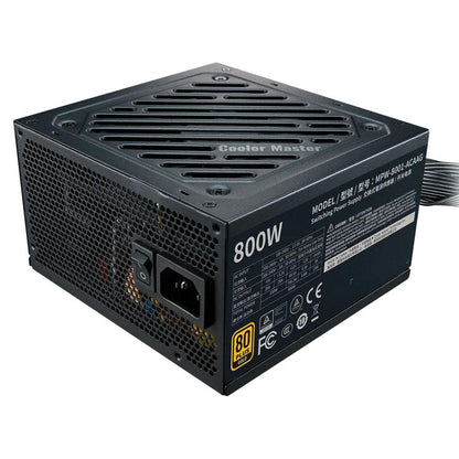 Cooler Master G800 Gold Entry Level 80 Plus Gold ATX 800W Power Supply