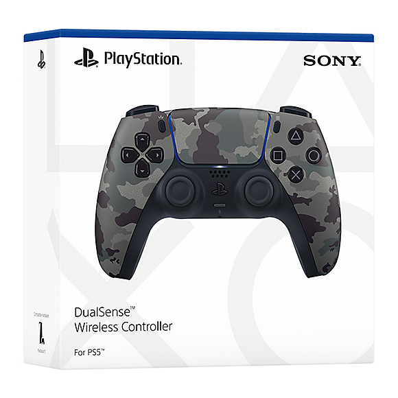 DualSense Wireless PS5 Controller Grey Camouflage (Official Version)