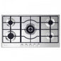 Elba - Built in Gas Cooker 90 CM, 5 Burners,Stainless Steel, Automatic Ignition -lite - ELIO 95-545 L