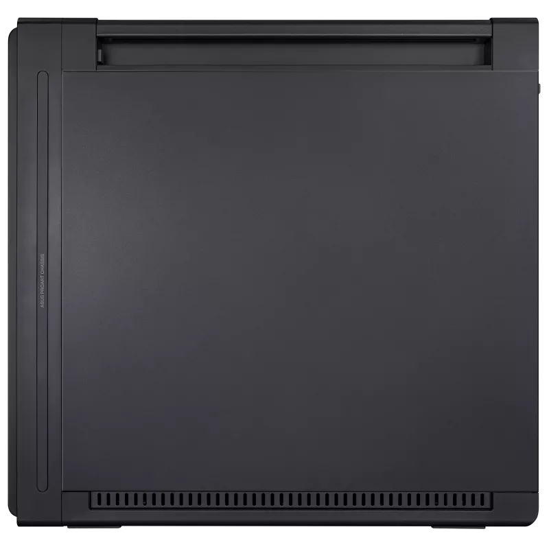 ASUS ProArt PA602 E-ATX computer case, 420 mm radiator support, one 140 mm and two 200mm pre-installed system fans, front panel IR dust indicator, power lock latch, tool-less PCIe mounting, USB 20Gbps support