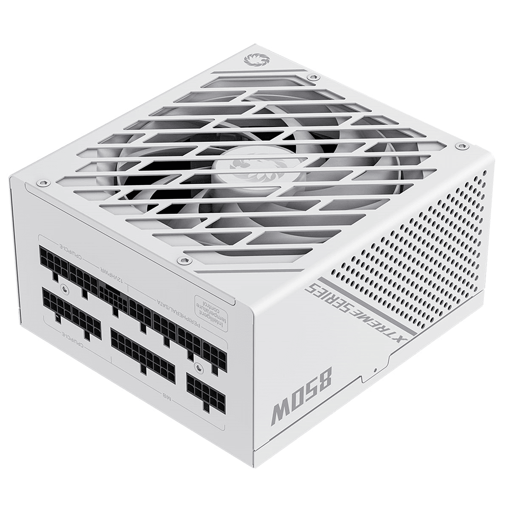 GameMax GX850 Pro Xtreme Series 850W 80 PLUS Gold Certified Power Supply - White