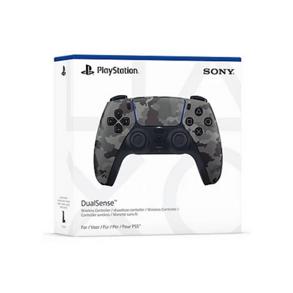 PlayStation 5 Disc Slim Console With Extra Grey Camouflage Controller And FC 24